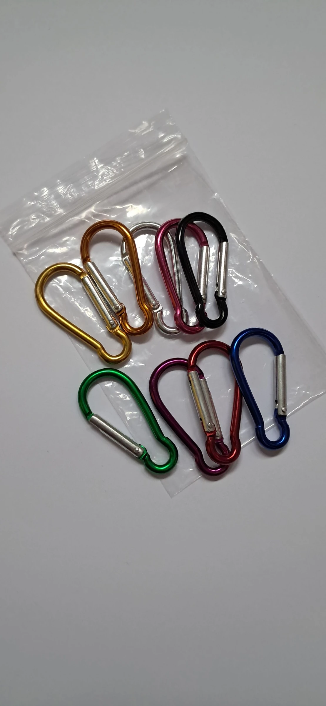 9 mousqueton multicolore classic 